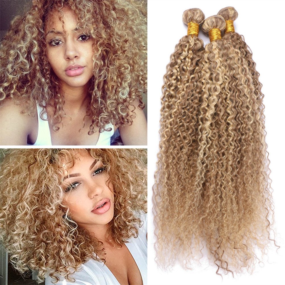 Blonde Curly Weave