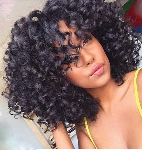 Curly Afro Weave