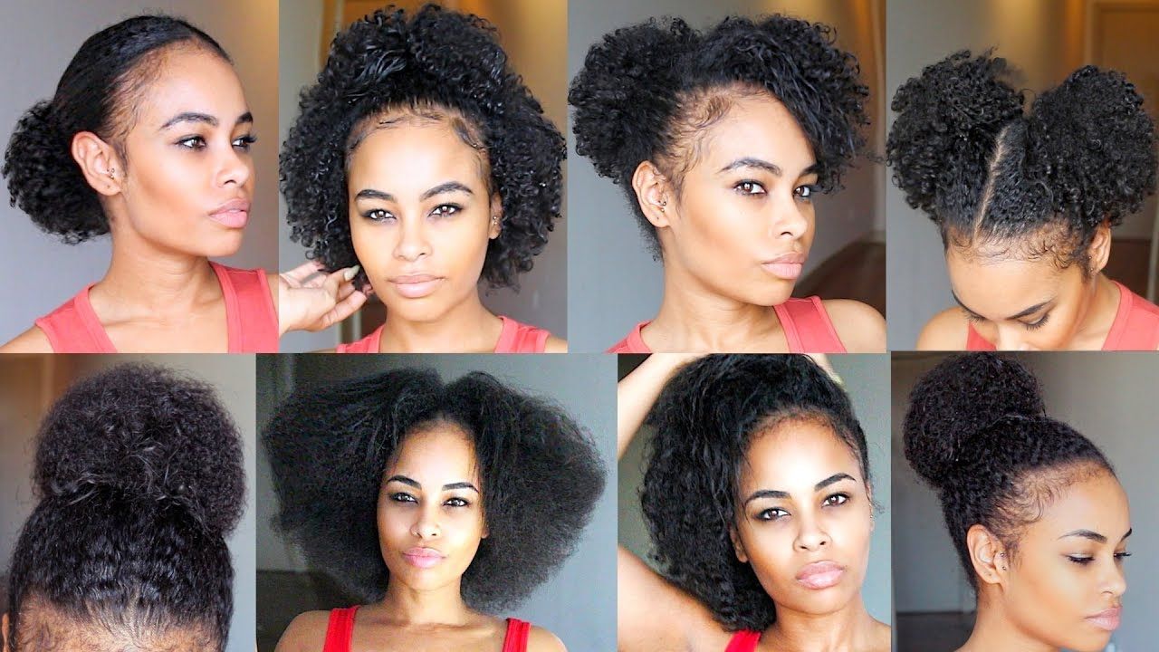 Quick Natural Hairstyle