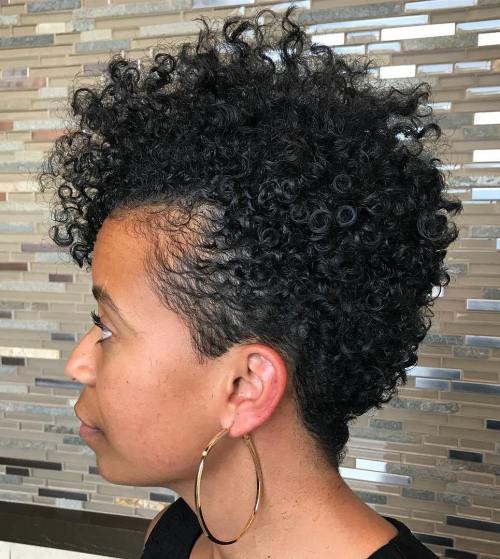 Very Short All-natural Hairstyle