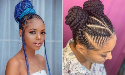 Bun Hairstyles For Black Women With Weave Braided Bun Hairstyles