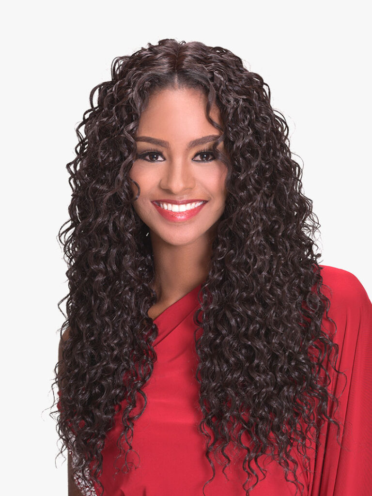 Curly Human Hair Weave Bundles Dominican