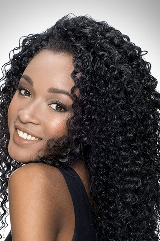 Curly Human Hair Weave Bundles Tight Curly Hair