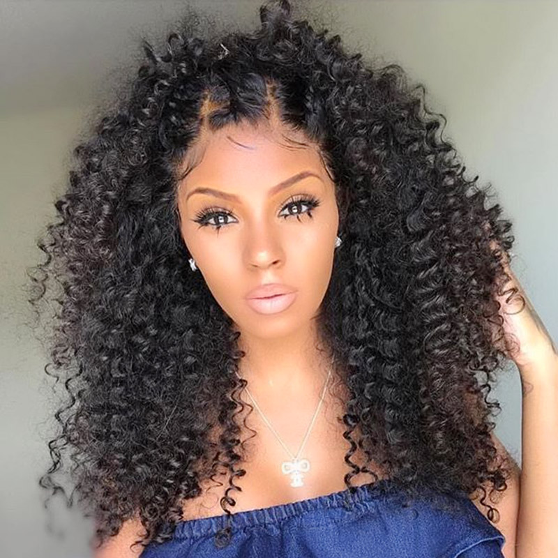 Curly Human Hair Weave Bundles Virgin Human Hair Extensions