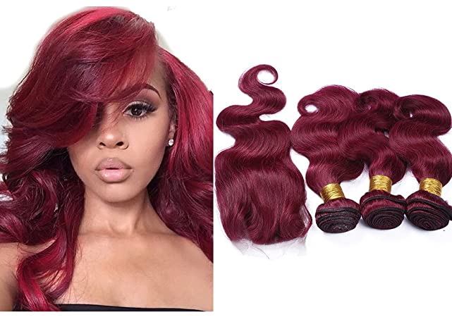 How to Choose a Hair Weave Color Human Hair Weave Burgundy