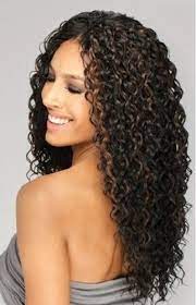 curly hair weave beach curl