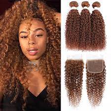 curly hair weave brazilian brown kinky curly hair