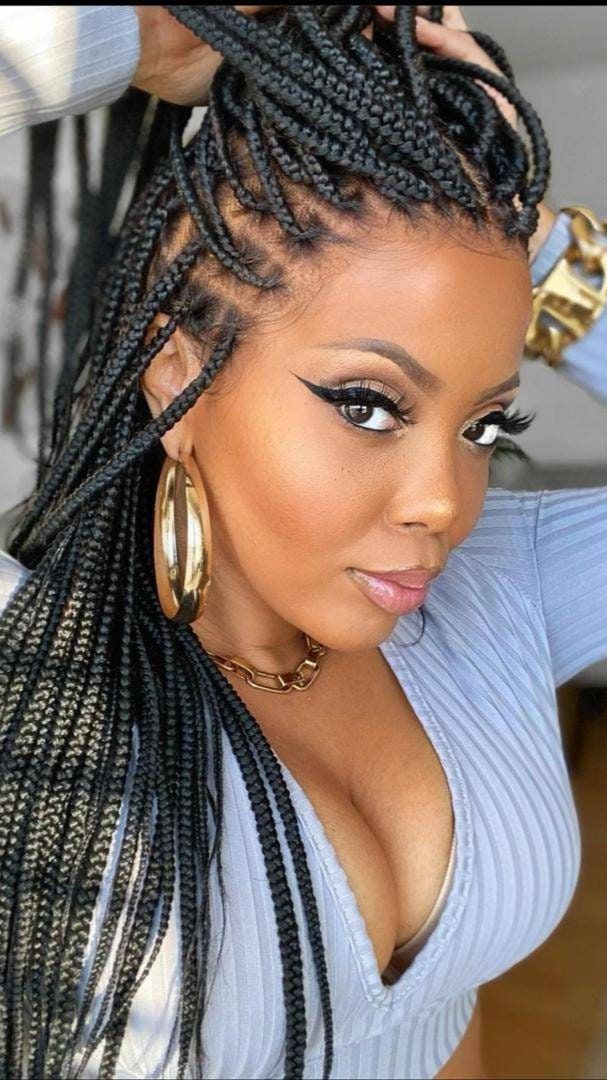 black girl weave braid hairstyles