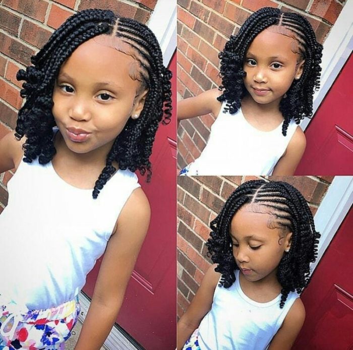 cute simple braid styles for little black girl