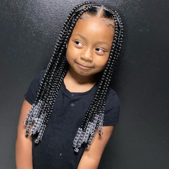 easy braid hairstyles for little black girl