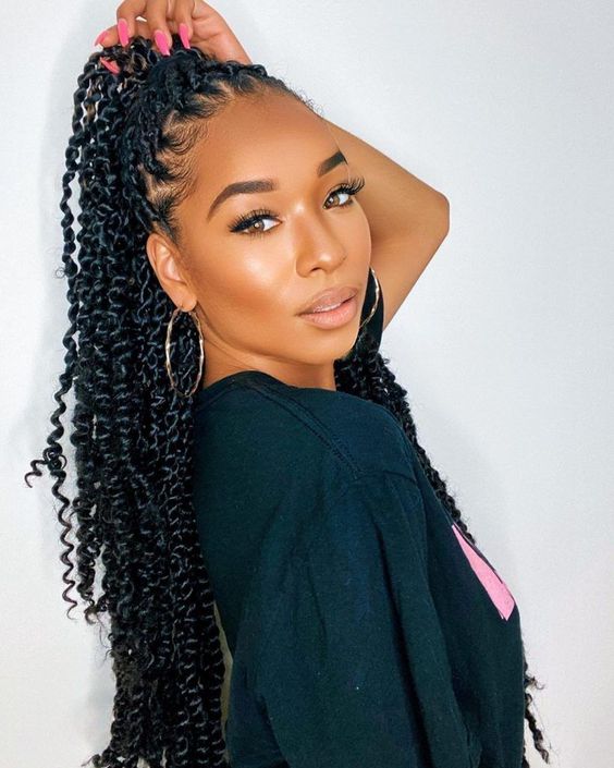 hairstyles with twists for black girls