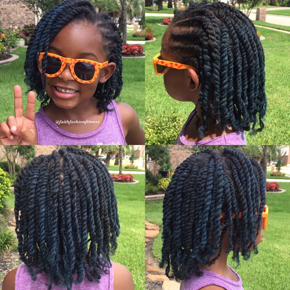 little black girl flat twist hairstyles